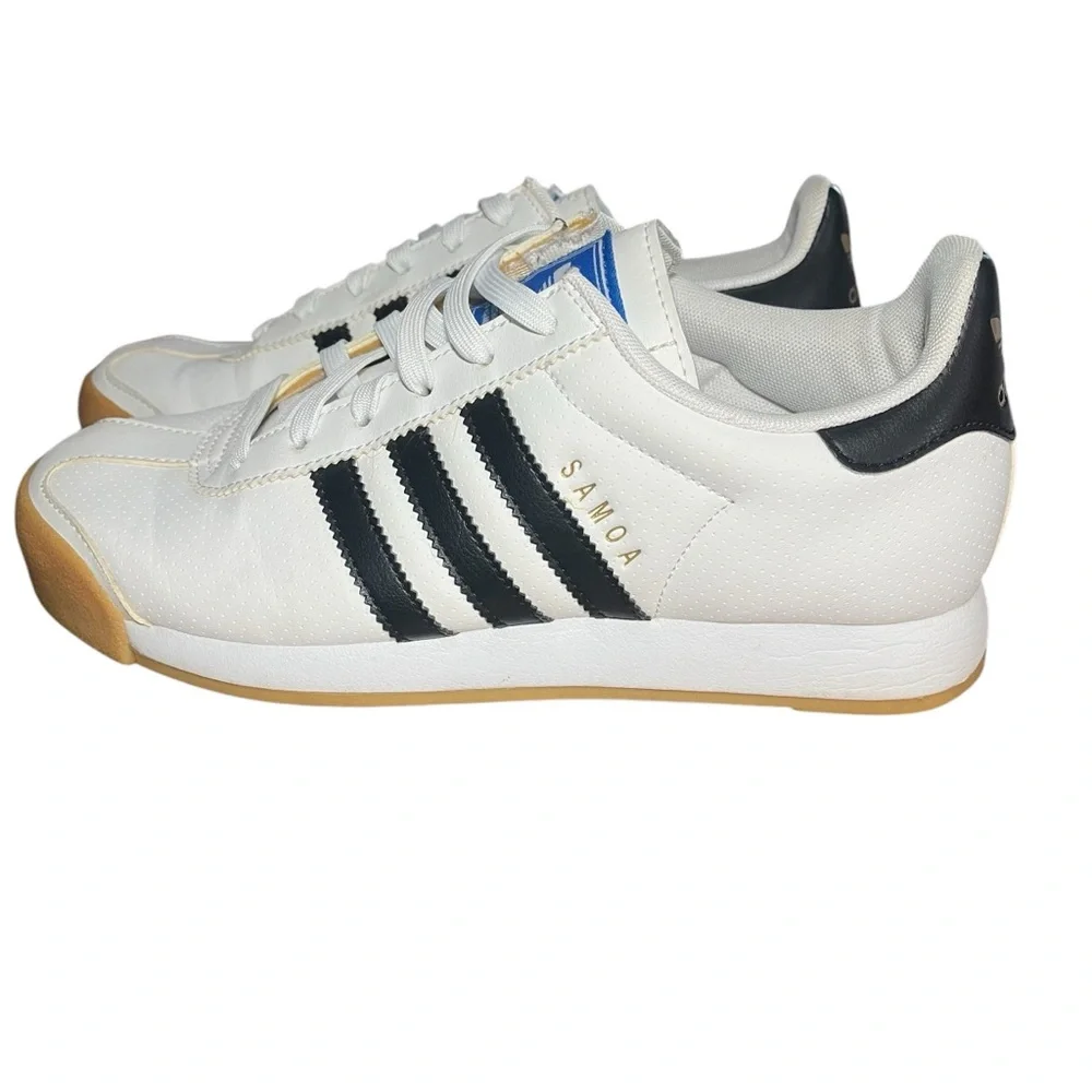 Adidas Samoa sneakers white black gold 6 - Picture 3 of 12